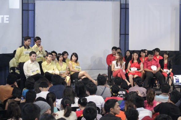 ISA and STAND UP-CMC face off in Thursday's Hot Off. Photo by Ferb Martinez