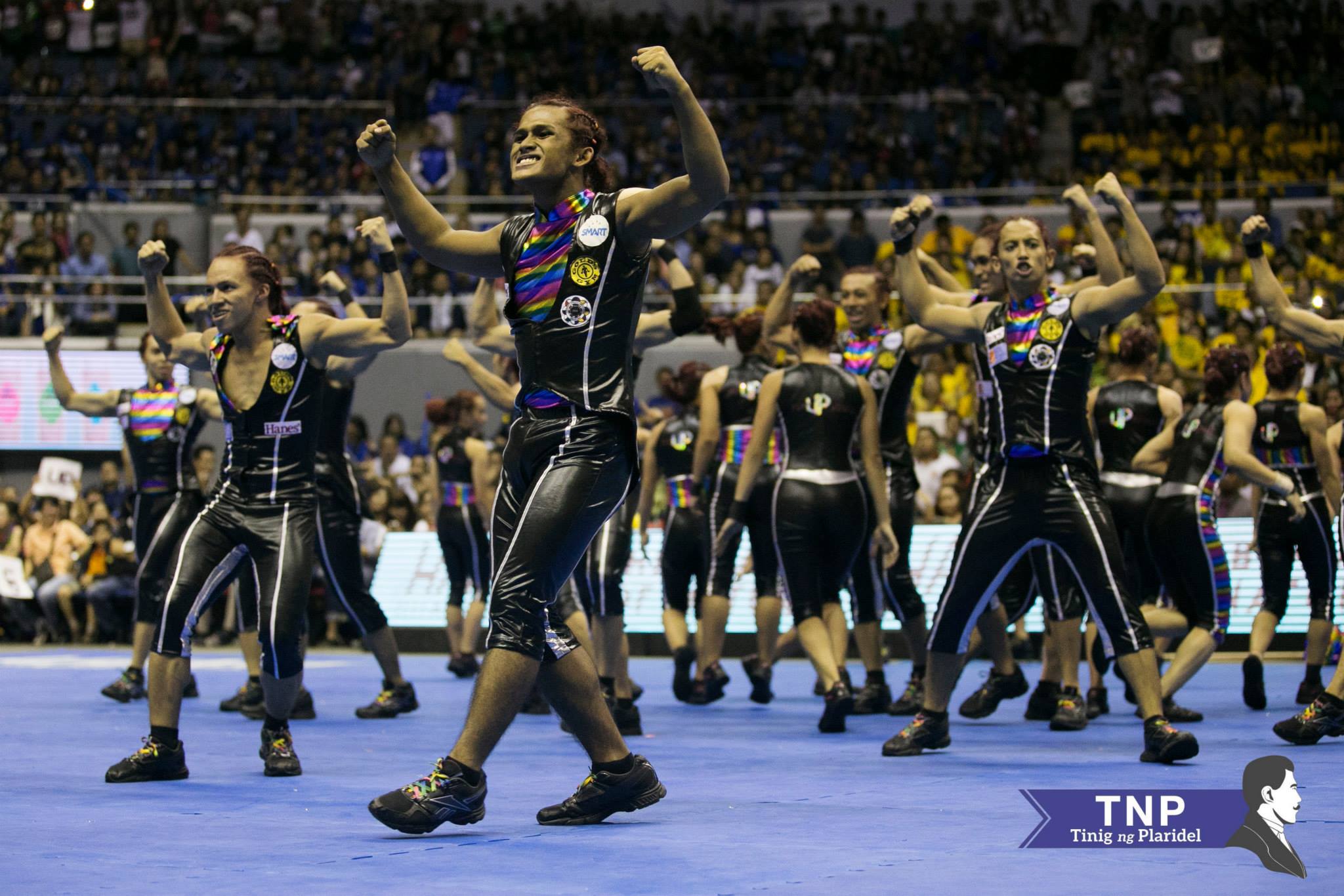 UP Pep Squad 2014 Equality LGBT Cheerdance Competition UAAP Season 77 78 File Photo by Patricia Nabong